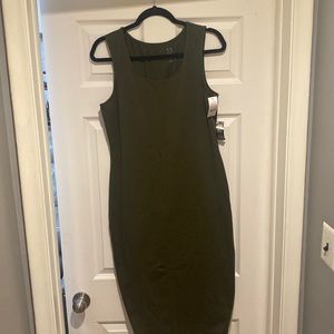 Brand new women’s fitted dress size L (has stretch)